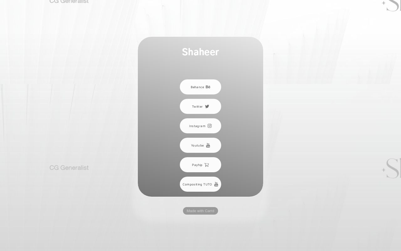 Carrd profile picture for @shaheer